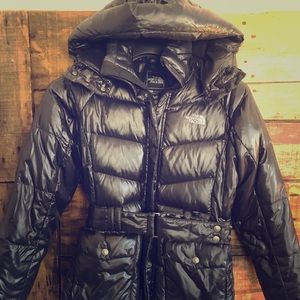 North Face down puffer jacket